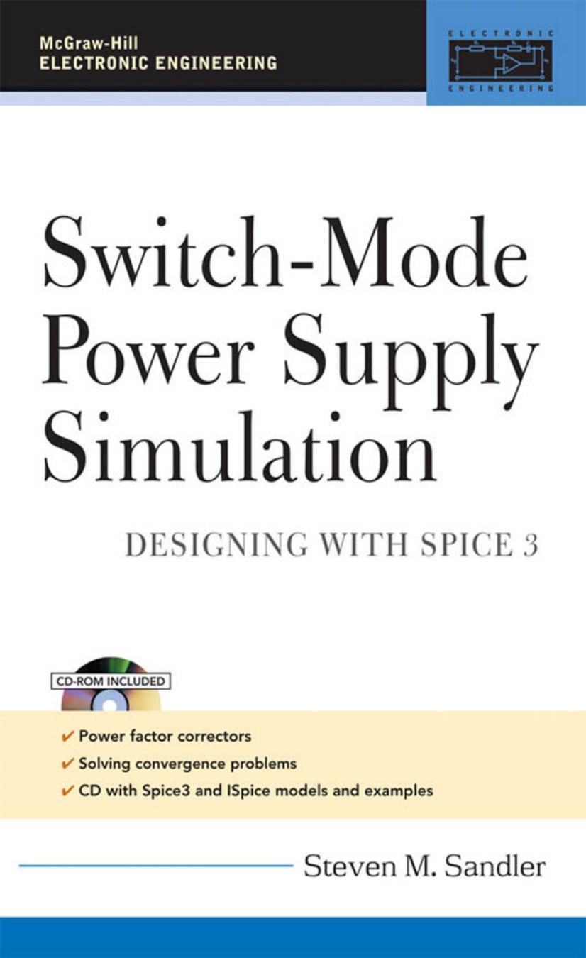 Switch-Mode Power Supply Simulation - Design With Spice 3